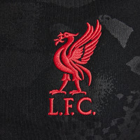 Nike Liverpool Academy Pro Maillot d'Entraînement 2024-2025 Enfants Noir Jaune Rouge