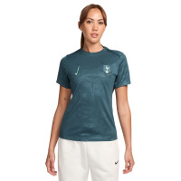 Nike Tottenham Hotspur Pre-Match Trainingsshirt 2024-2025 Dames Groen Lichtgroen