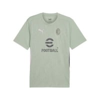 PUMA AC Milan Ensemble Training 2024-2025 Vert Gris Rose Clair