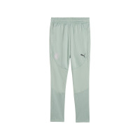 PUMA AC Milan Pantalon d'Entraînement 2024-2025 Enfants Vert Gris Rose Clair