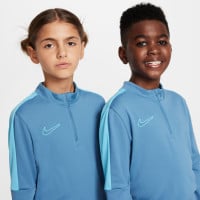 Haut d'entraînement Nike Academy 23 1/4-Zip pour enfant bleu clair