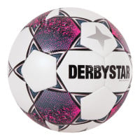 Derbystar Brillant Energy Voetbal Maat 5 Wit Roze Zwart