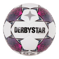 Derbystar Brillant Energy Voetbal Maat 5 Wit Roze Zwart