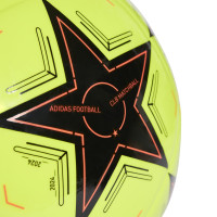 Ballon de football adidas UEFA Champions League Club Taille 5 Jaune Noir Orange