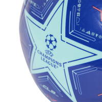 Ballon de football adidas UEFA Champions League Club Taille 5 Bleu Turquoise Orange