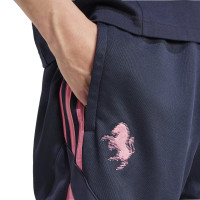 Pantalon adidas Juventus Originals 2024-2025 bleu foncé rose jaune