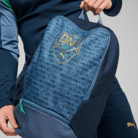 PUMA Neymar Jr. BNA Sac à Dos Bleu Doré Vert Jaune