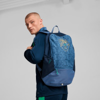 PUMA Neymar Jr. BNA Sac à Dos Bleu Doré Vert Jaune