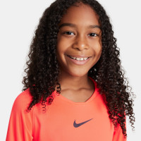 Sous-maillot à manches longues Nike Dri-FIT Park pour enfants rouge vif noir