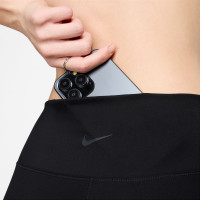 Nike One Short 8 pouces pour femmes, noir et blanc