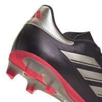 adidas Copa Pure 2 Club Gras / Kunstgras Voetbalschoenen (MG) Donkerpaars Zilver Roze