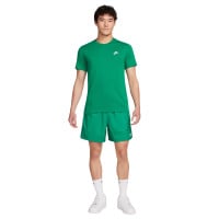 Set d'été Nike Sportswear Club vert foncé et blanc