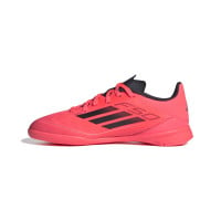 adidas F50 League Chaussures de Foot en Salle (IN) Enfants Rouge Vif Noir Argenté