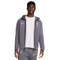 Nike Tottenham Hotspur Tech Fleece Survêtement 2024-2025 Gris Foncé Blanc