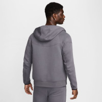 Nike Tottenham Hotspur Tech Fleece Survêtement 2024-2025 Gris Foncé Blanc