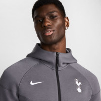 Nike Tottenham Hotspur Tech Fleece Survêtement 2024-2025 Gris Foncé Blanc