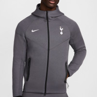 Nike Tottenham Hotspur Tech Fleece Survêtement 2024-2025 Gris Foncé Blanc