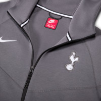 Nike Tottenham Hotspur Tech Fleece Survêtement 2024-2025 Gris Foncé Blanc