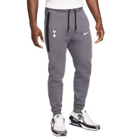 Nike Tottenham Hotspur Tech Fleece Joggingbroek 2024-2025 Donkergrijs Wit