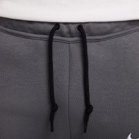 Nike Tottenham Hotspur Tech Fleece Joggingbroek 2024-2025 Donkergrijs Wit