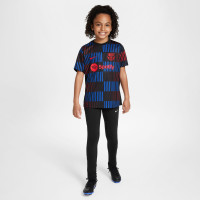 Nike FC Barcelone Pre-Match Maillot d'Entraînement 2024-2025 Enfants Noir Bleu Rouge