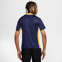 Nike Inter Milan Pre-Match Maillot d'Entraînement 2024-2025 Bleu Foncé Doré