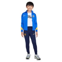 Nike Inter Milan Strike Trainingspak Full-Zip 2024-2025 Kids Blauw Donkerblauw Goud