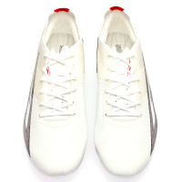 Chaussures de football Sokito Scudetta Gras (FG) blanc rouge noir