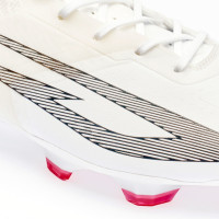 Chaussures de football Sokito Scudetta Gras (FG) blanc rouge noir