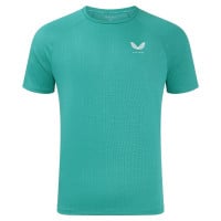 Ensemble d'été stretch imprimé Castore turquoise gris foncé blanc