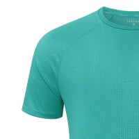 Ensemble d'été stretch imprimé Castore turquoise gris foncé blanc