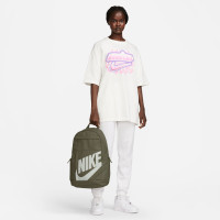 Sac à dos Nike Elemental vert olive blanc