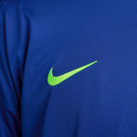 Nike FC Barcelone Strike Survêtement Full-Zip 2024-2025 Bleu Gris Foncé Vert Clair