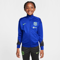 Nike FC Barcelone Strike Survêtement Full-Zip 2024-2025 Enfants Bleu Gris Foncé Vert Clair