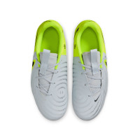 Nike Phantom GX II Academy Gazon Naturel Gazon Artificiel (MG) Enfants Néon Jaune Argenté Noir