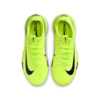 Nike Zoom Mercurial Vapor 16 Academy Chaussures de Foot en Salle (IN) Enfants Néon Jaune Noir Argenté