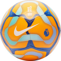 Nike Premier League Pitch Ballon de Foot Taille 5 2024-2025 Orange Bleu Clair Bleu