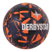 Derbystar Straatvoetbal Donkerblauw Oranje