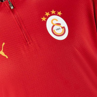 PUMA Galatasaray SK Haut d'Entraînement 1/4 Zip 2024-2025 Rouge Orange