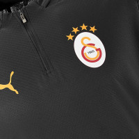 PUMA Galatasaray SK Haut d'Entraînement 1/4 Zip 2024-2025 Noir Orange