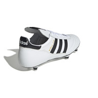 adidas Mundial World Cup Crampons Vissés Chaussures de Foot (SG) Blanc Noir Doré