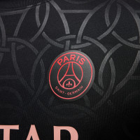 Nike Paris Saint-Germain x Jordan Pre-Match Trainingsshirt 2024-2025 Zwart Rood Roze