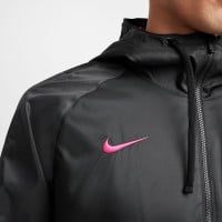 Nike Chelsea Trainingspak Woven 2024-2025 Zwart Roze