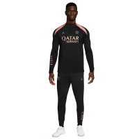 Nike Paris Saint-Germain x Jordan Strike Survêtement 1/4-Zip 2024-2025 Noir Rose Bronze