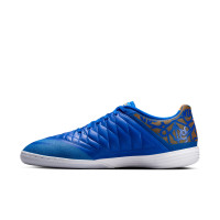 Nike Lunar Gato II Chaussures de Foot en Salle (IN) Bleu Orange Blanc