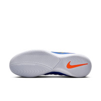 Nike Lunar Gato II Chaussures de Foot en Salle (IN) Bleu Orange Blanc