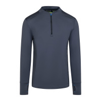 Cruyff Metabolic Trainingstrui 1/4-Zip Donkergrijs