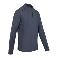 Cruyff Metabolic Trainingstrui 1/4-Zip Donkergrijs