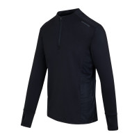 Survêtement Cruyff Metabolic à 1/4 zip, noir et gris