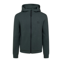 Cruyff Ignite Tape Hoodie Trainingspak Donkergroen Zwart